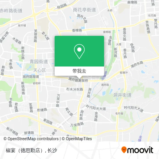 椒宴（德思勤店）地图