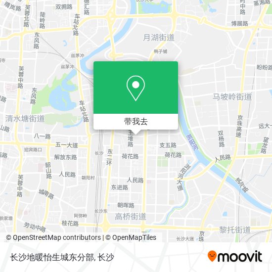 长沙地暖怡生城东分部地图