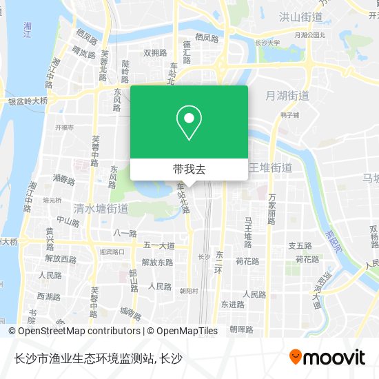 长沙市渔业生态环境监测站地图