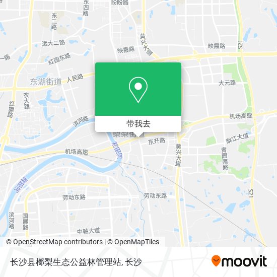 长沙县榔梨生态公益林管理站地图