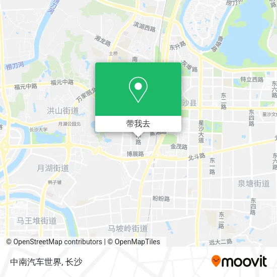 中南汽车世界地图
