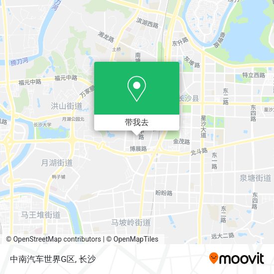中南汽车世界G区地图