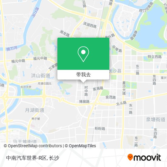中南汽车世界-R区地图
