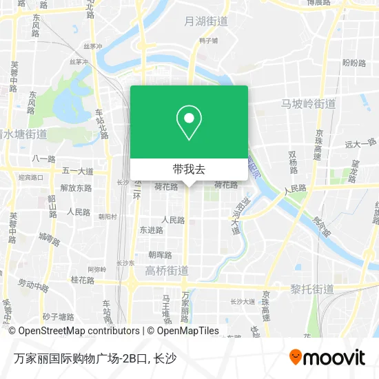 万家丽国际购物广场-2B口地图