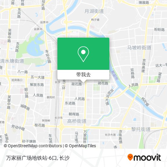 万家丽广场地铁站-6口地图