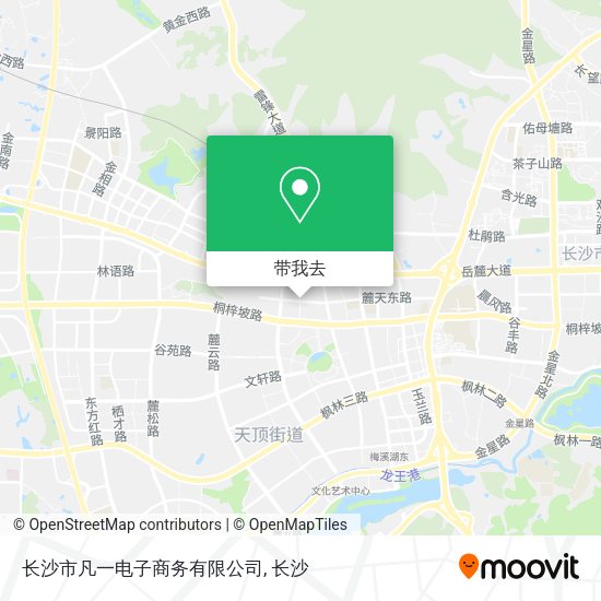 长沙市凡一电子商务有限公司地图