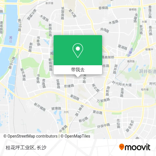 桂花坪工业区地图