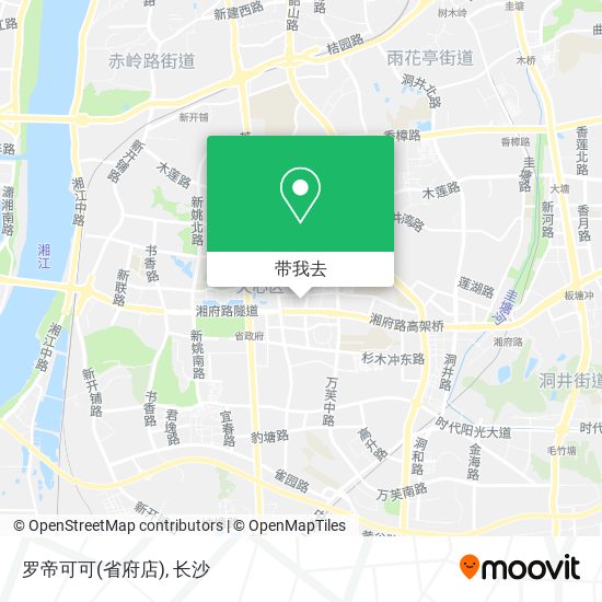 罗帝可可(省府店)地图