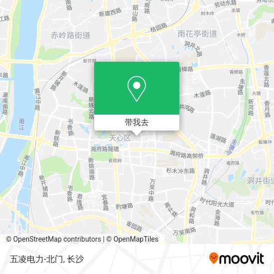 五凌电力-北门地图