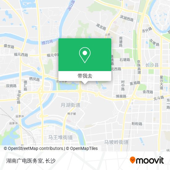 湖南广电医务室地图