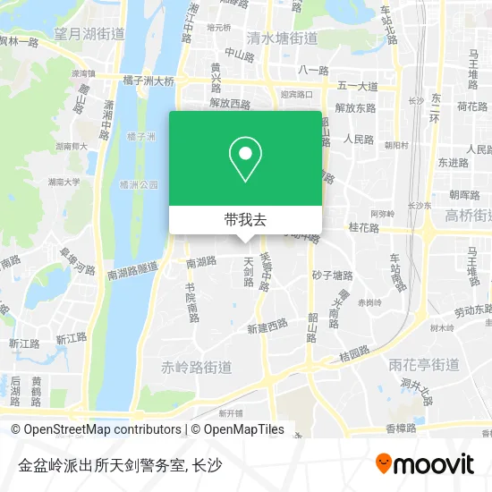 金盆岭派出所天剑警务室地图