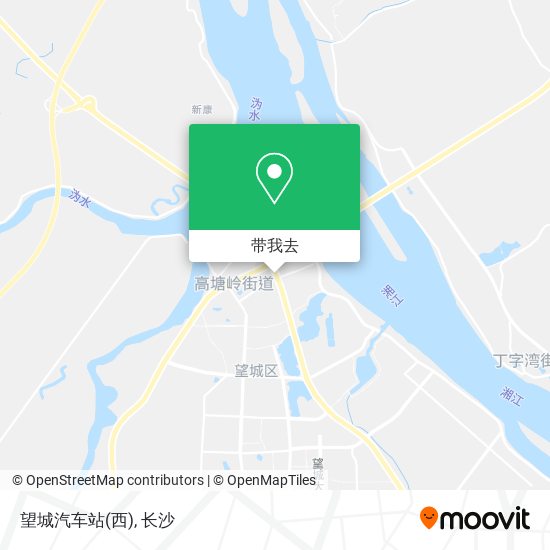 望城汽车站(西)地图