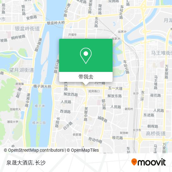 泉晟大酒店地图
