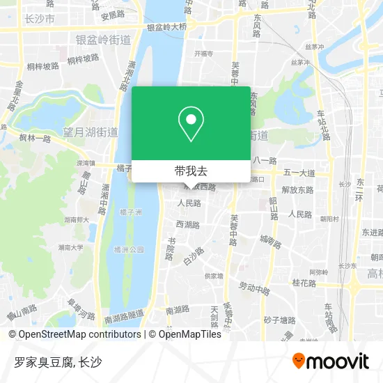 罗家臭豆腐地图