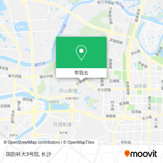 国防科大3号院地图