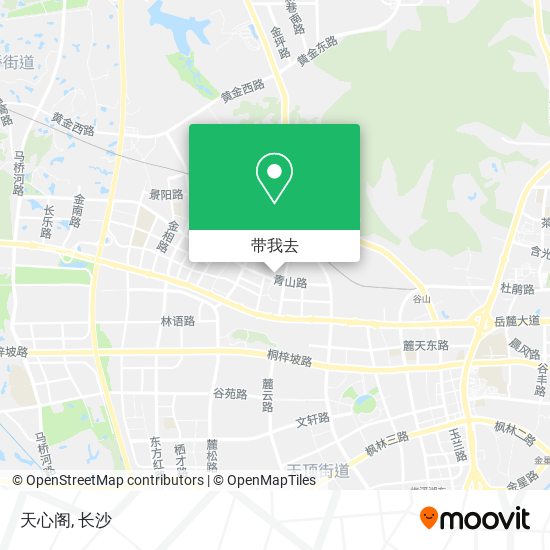 天心阁地图