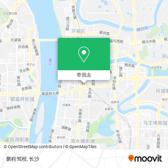 鹏程驾校地图