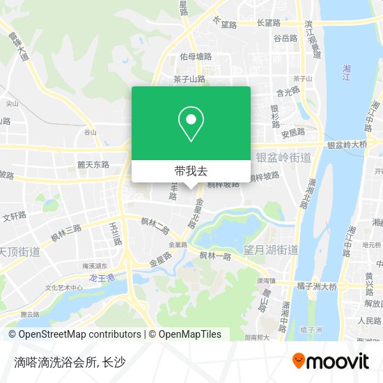 滴嗒滴洗浴会所地图