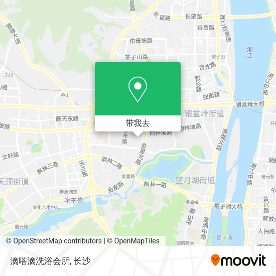 滴嗒滴洗浴会所地图