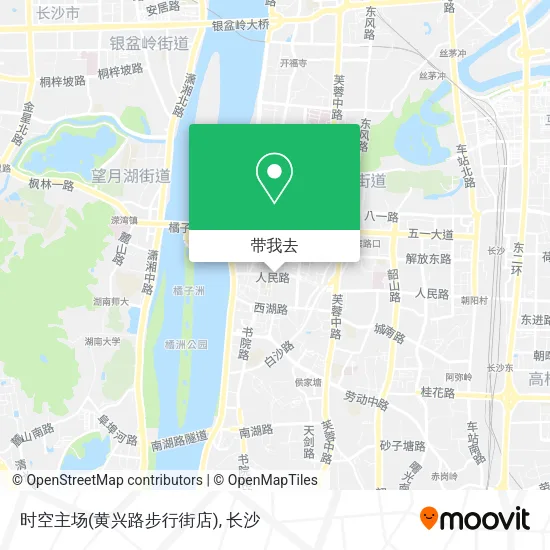 时空主场(黄兴路步行街店)地图