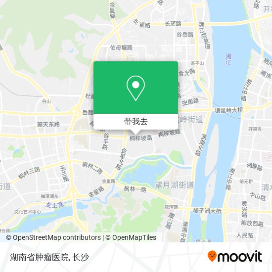 湖南省肿瘤医院地图