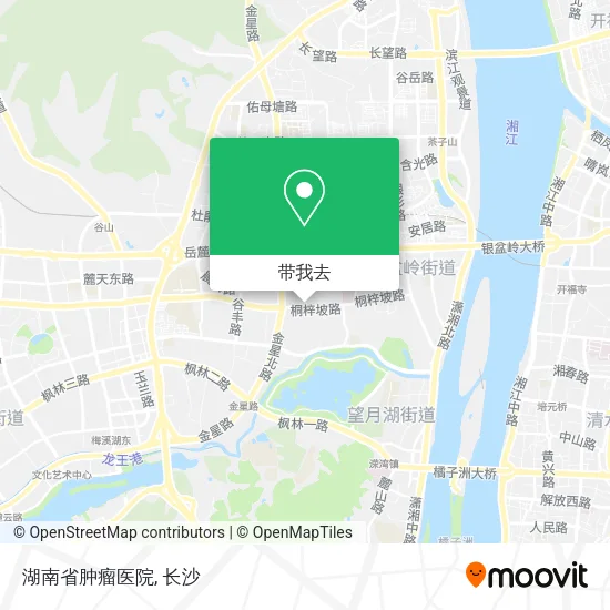 湖南省肿瘤医院地图