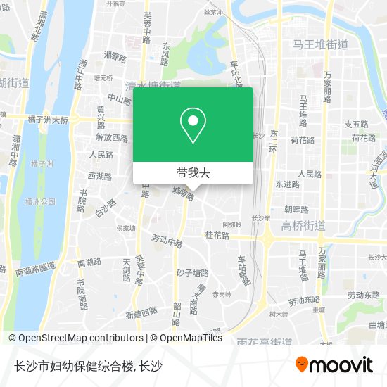 长沙市妇幼保健综合楼地图