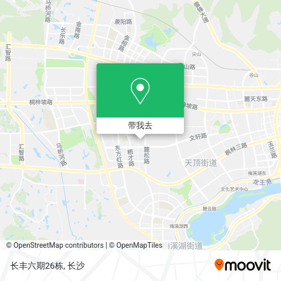 长丰六期26栋地图
