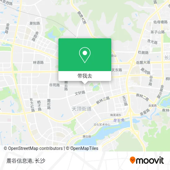 麓谷信息港地图