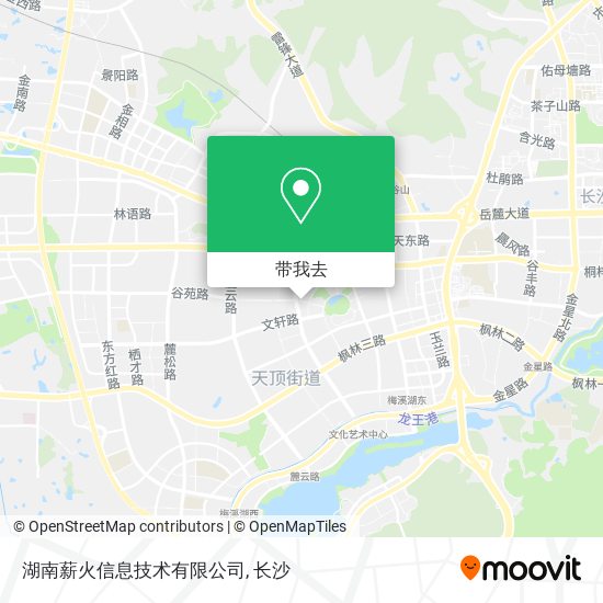 湖南薪火信息技术有限公司地图
