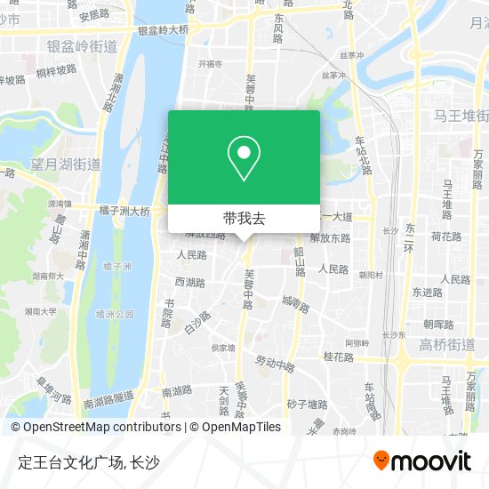 定王台文化广场地图