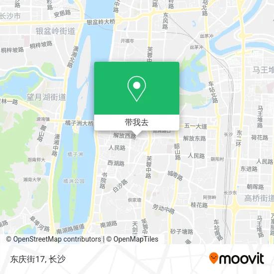 东庆街17地图