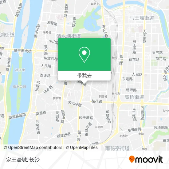 定王豪城地图