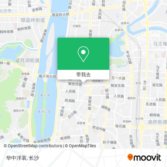 华中洋装地图