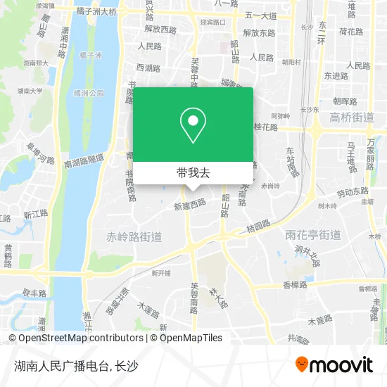 湖南人民广播电台地图