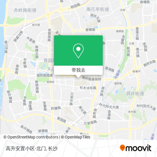 高升安置小区-北门地图