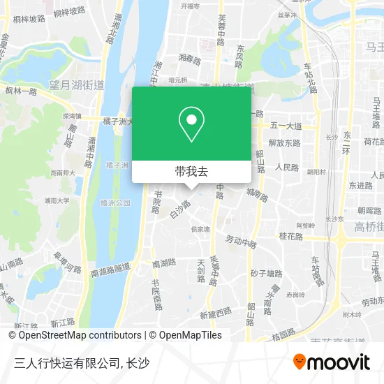 三人行快运有限公司地图