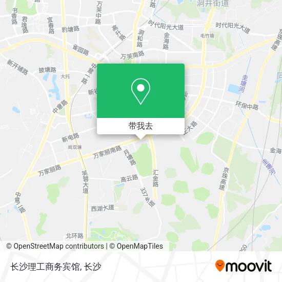 长沙理工商务宾馆地图