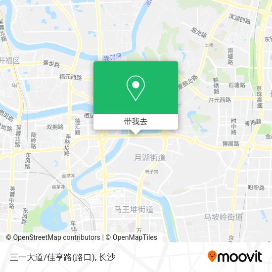 三一大道/佳亨路(路口)地图