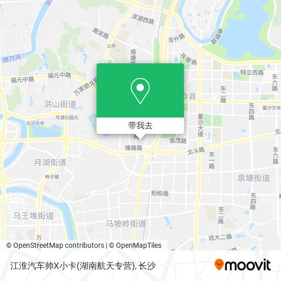 江淮汽车帅X小卡(湖南航天专营)地图