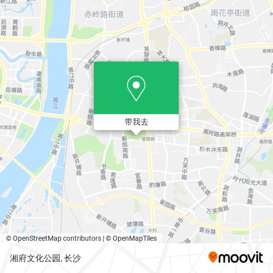 湘府文化公园地图