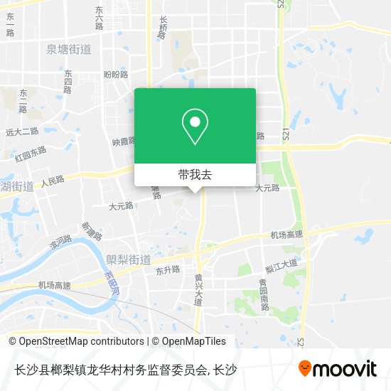 长沙县榔梨镇龙华村村务监督委员会地图