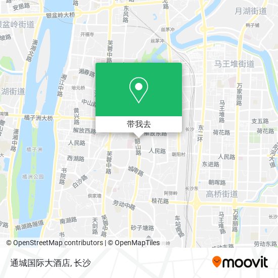 通城国际大酒店地图