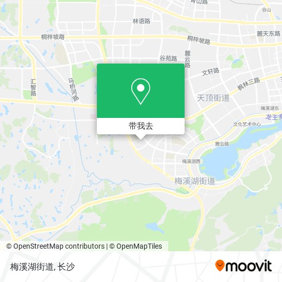 梅溪湖街道地图