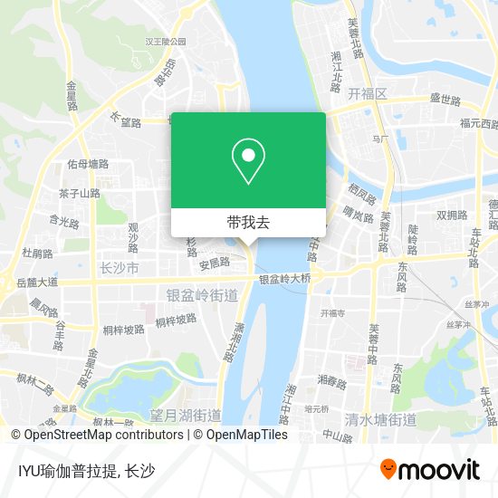 IYU瑜伽普拉提地图