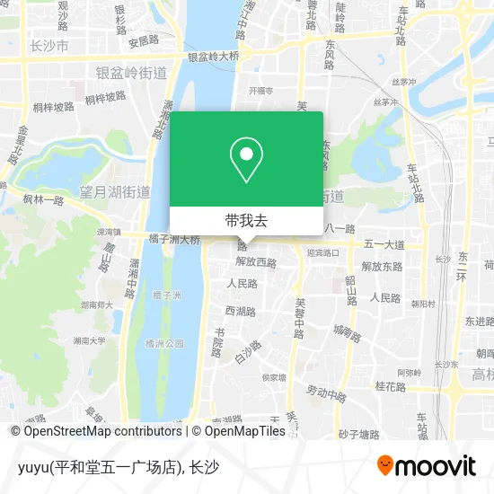 yuyu(平和堂五一广场店)地图