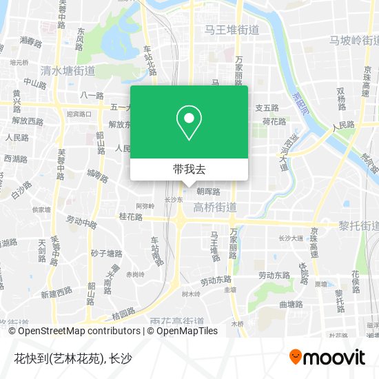 花快到(艺林花苑)地图
