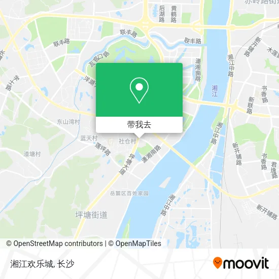 湘江欢乐城地图