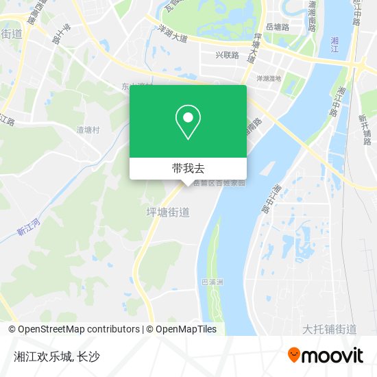 湘江欢乐城地图