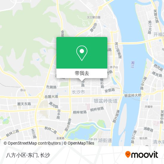 八方小区-东门地图